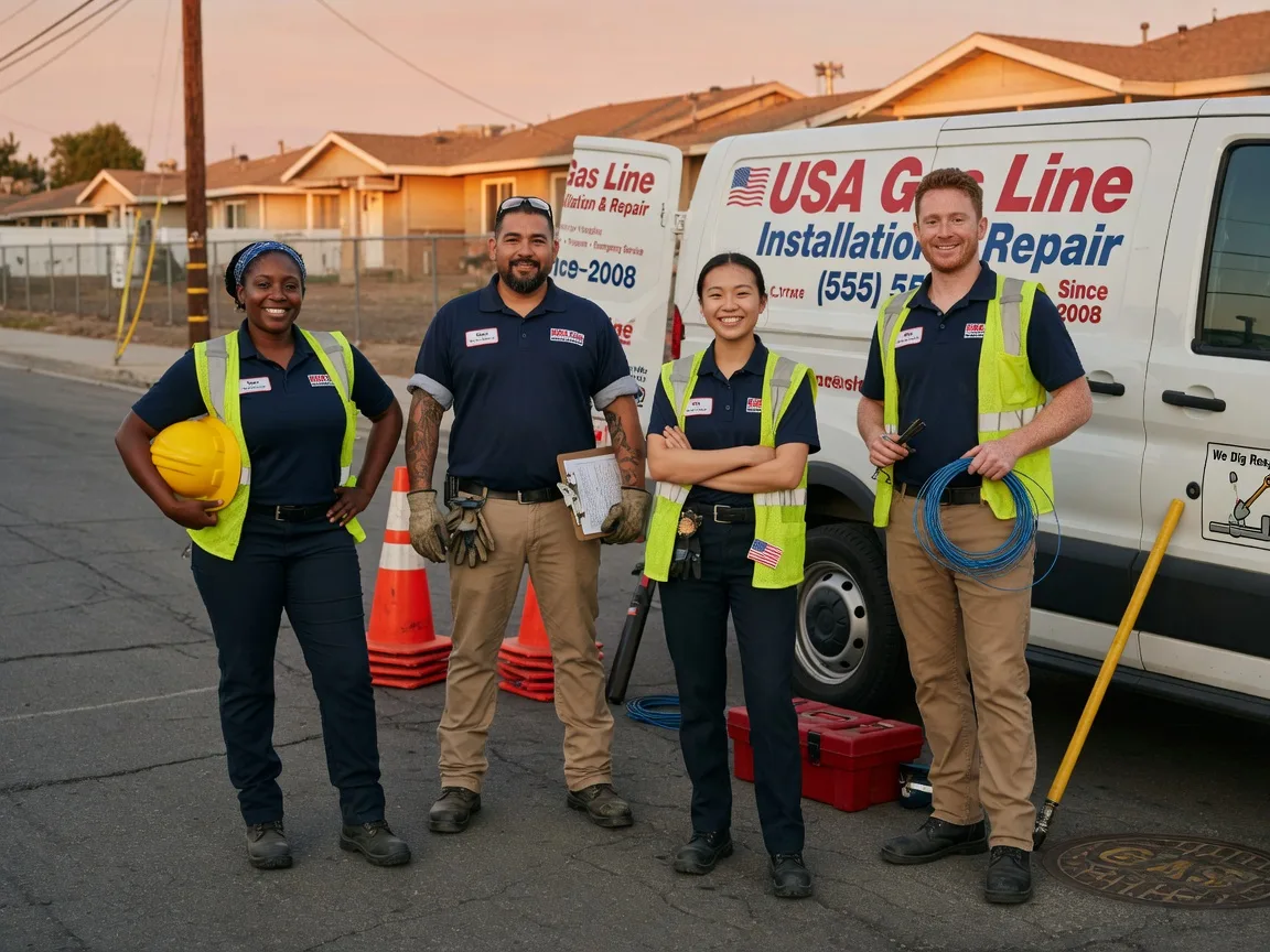Gas Line Installation company in Plain City, OH